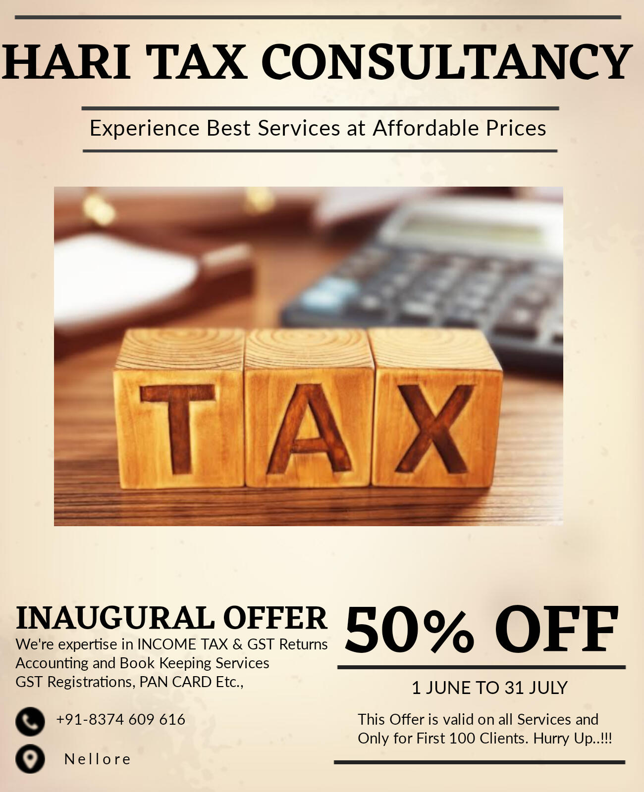 50% Off